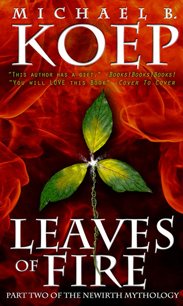 Leaves of Fire Mass Market Cover